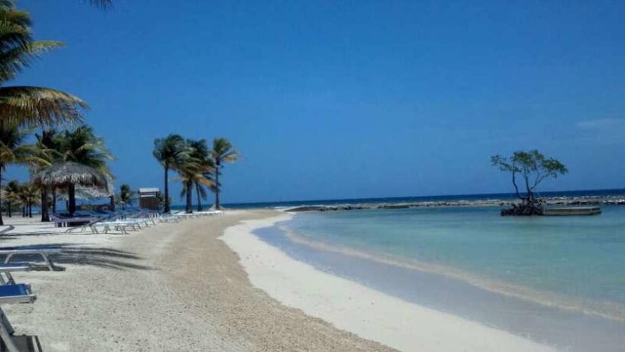 Las Palmas Beach Hotel Dixon Cove Bagian luar foto