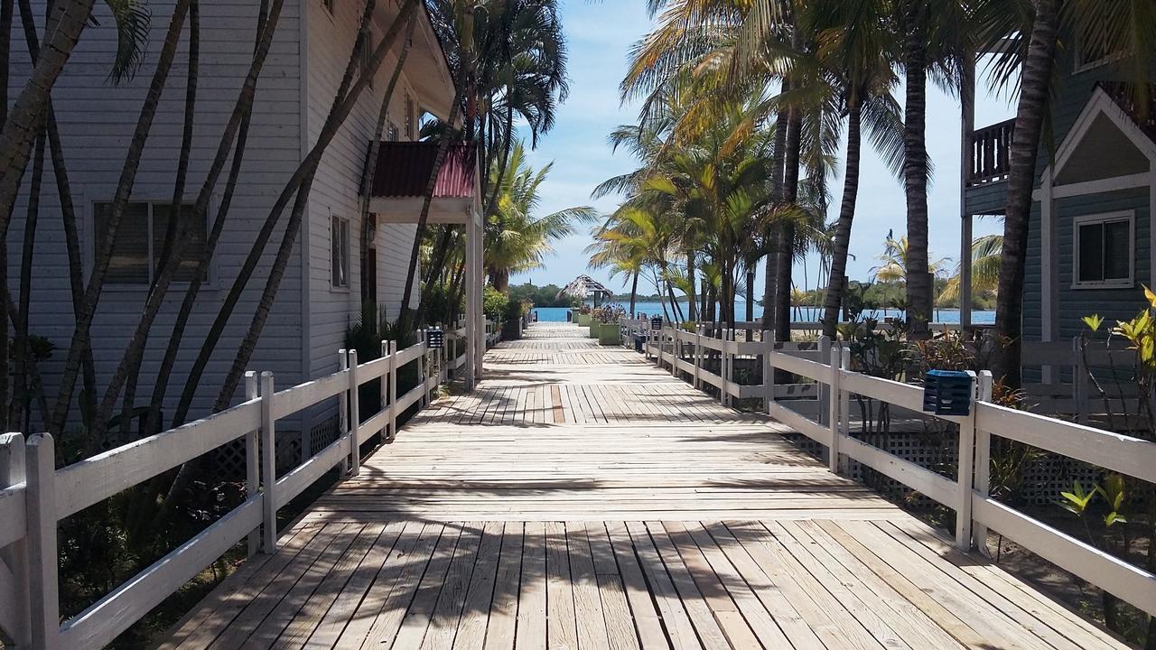 Las Palmas Beach Hotel Dixon Cove Bagian luar foto
